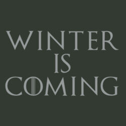 Winter Is Coming - HeavyBlend™ adult hooded sweatshirt Design