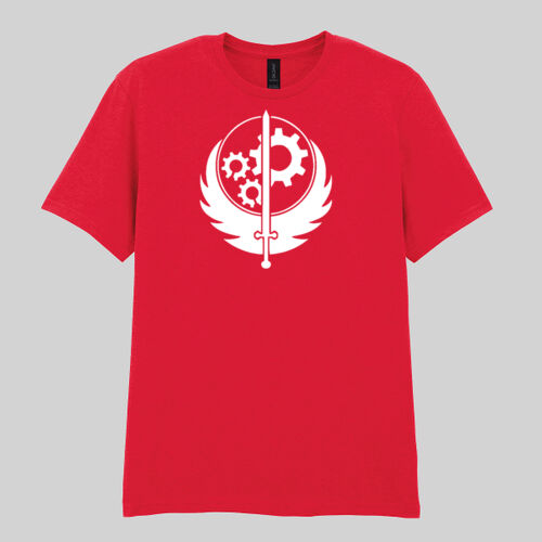 Brotherhood of steel - Softstyle™ adult ringspun t-shirt Thumbnail