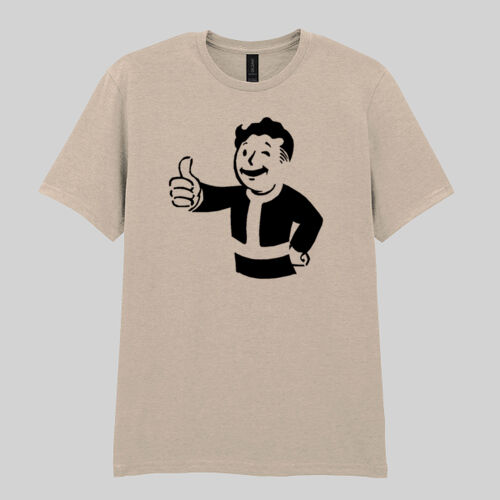 Fallout Guy - Softstyle™ adult ringspun t-shirt Thumbnail