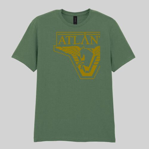 Stargate Atlantis Logo - Softstyle™ adult ringspun t-shirt Thumbnail