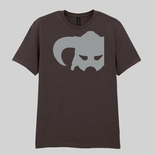Skyrim Iron Helmet - Softstyle™ adult ringspun t-shirt Thumbnail
