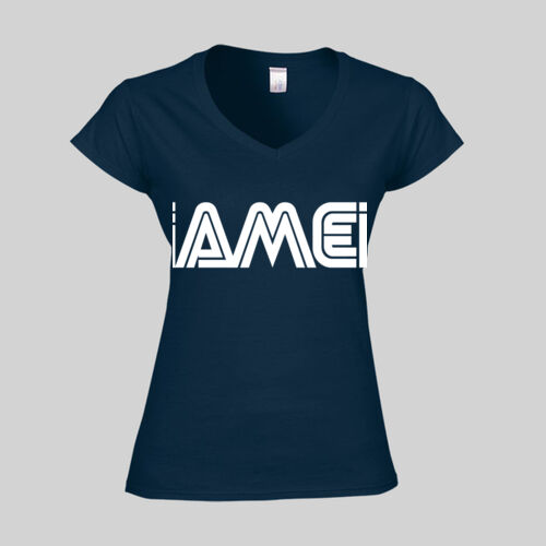 Gamer - Softstyle™ women's v-neck t-shirt Thumbnail
