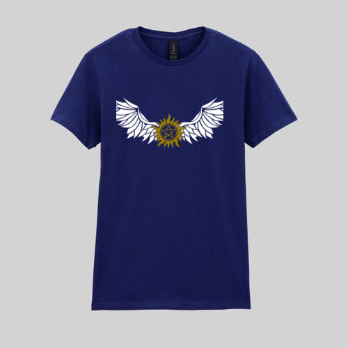 Anti-Possession with Wings - Softstyle™ women's ringspun t-shirt Thumbnail